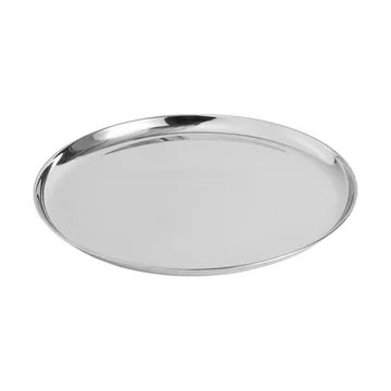 Essential Steel piatto da portata - acciaio inox, rotondo, medio - HAY