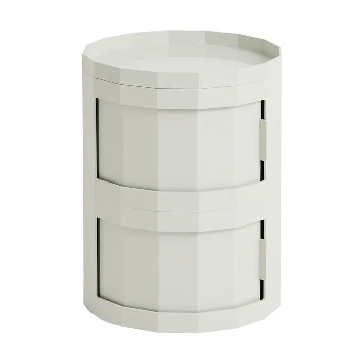 Facet Cabinet 20 tavolino laterale - Misty grey - HAY