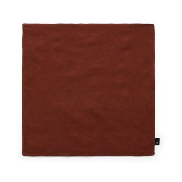 Fodera per cuscino in lino 50x50 cm - Iron red - HAY