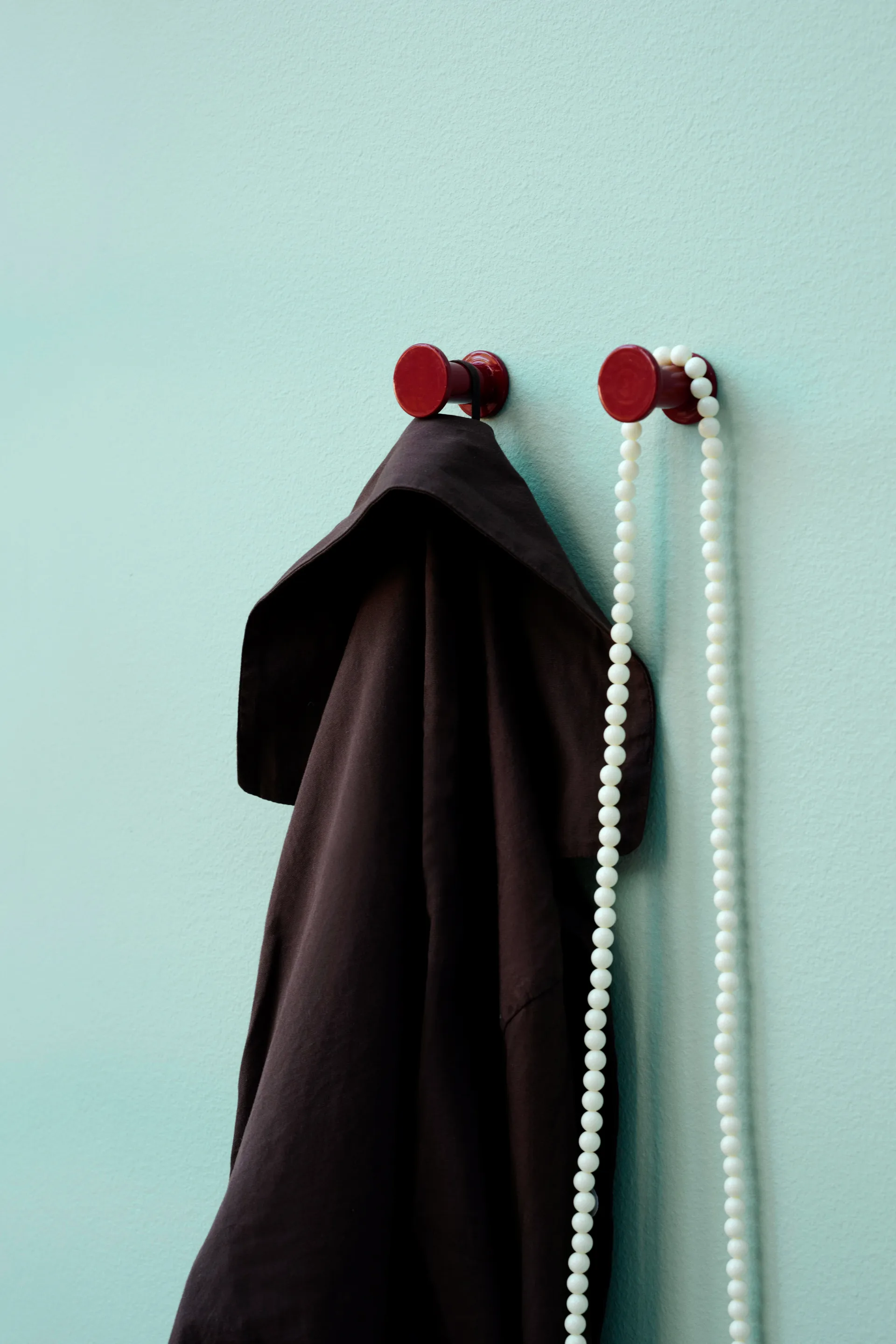 Gancio Bolt in confezione da 2, Ø2,8 cm, Red HAY