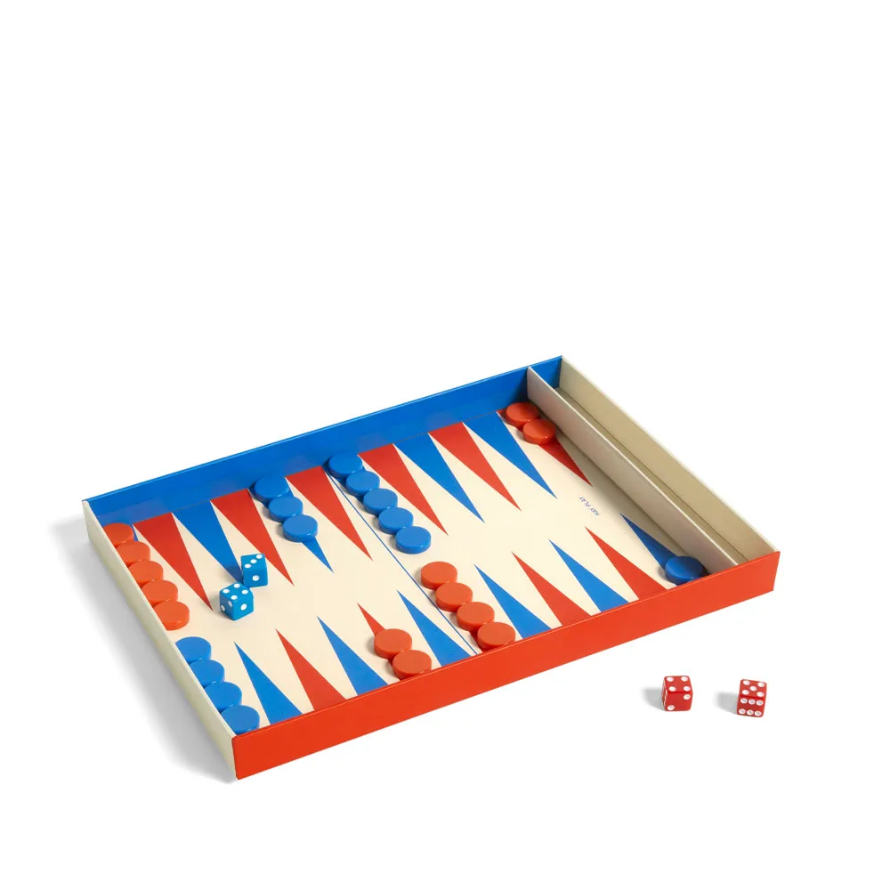 Gioco HAY PLAY, Off-white, backgammon HAY