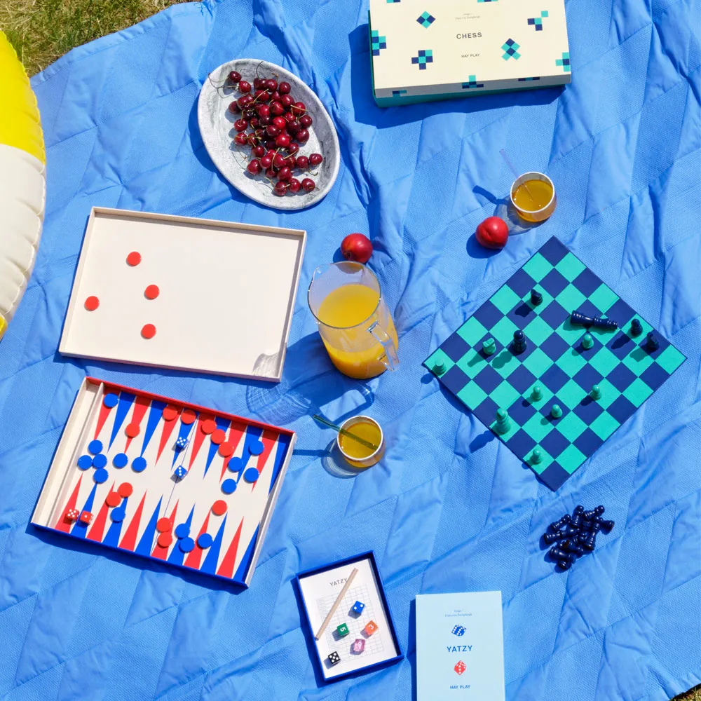 Gioco HAY PLAY, Off-white, backgammon HAY