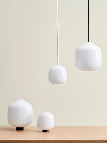 Lampada a sospensione Buoy Ø20 cm - Opal glass-beton grey - HAY