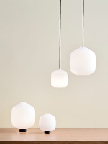 Lampada a sospensione Buoy Ø20 cm - Opal glass-beton grey - HAY