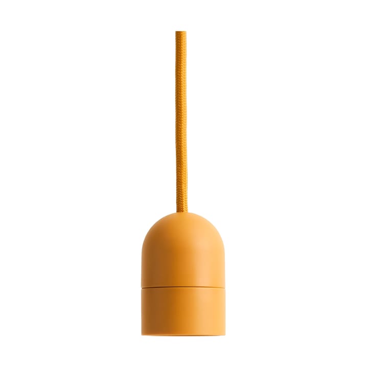Lampada a sospensione Common Pendant Cord set Ø12 cm - Amber yellow - HAY
