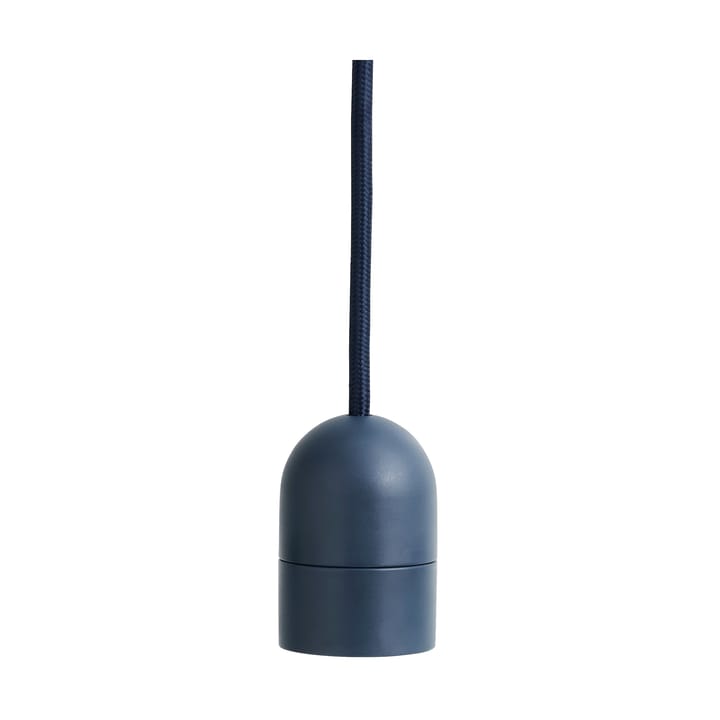 Lampada a sospensione Common Pendant Cord set Ø12 cm - Anthracite blue - HAY