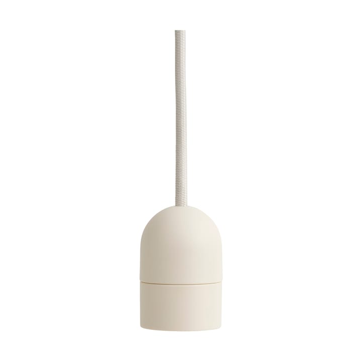 Lampada a sospensione Common Pendant Cord set Ø12 cm - Clay white - HAY