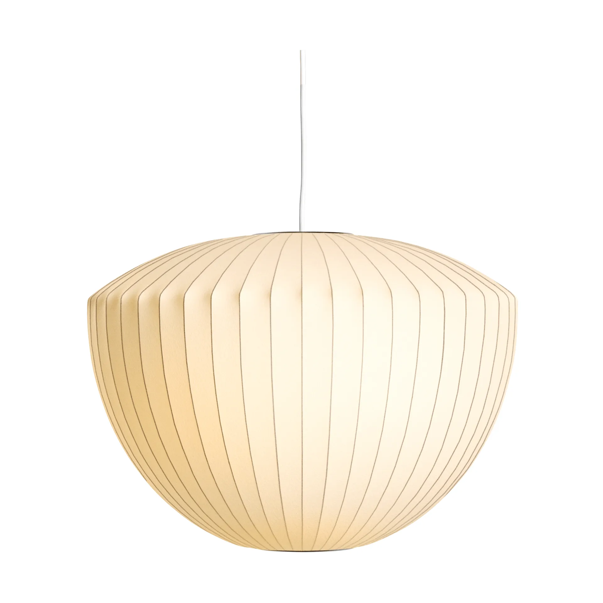 Lampada a sospensione Nelson Bubble Apple, Bianco sporco HAY