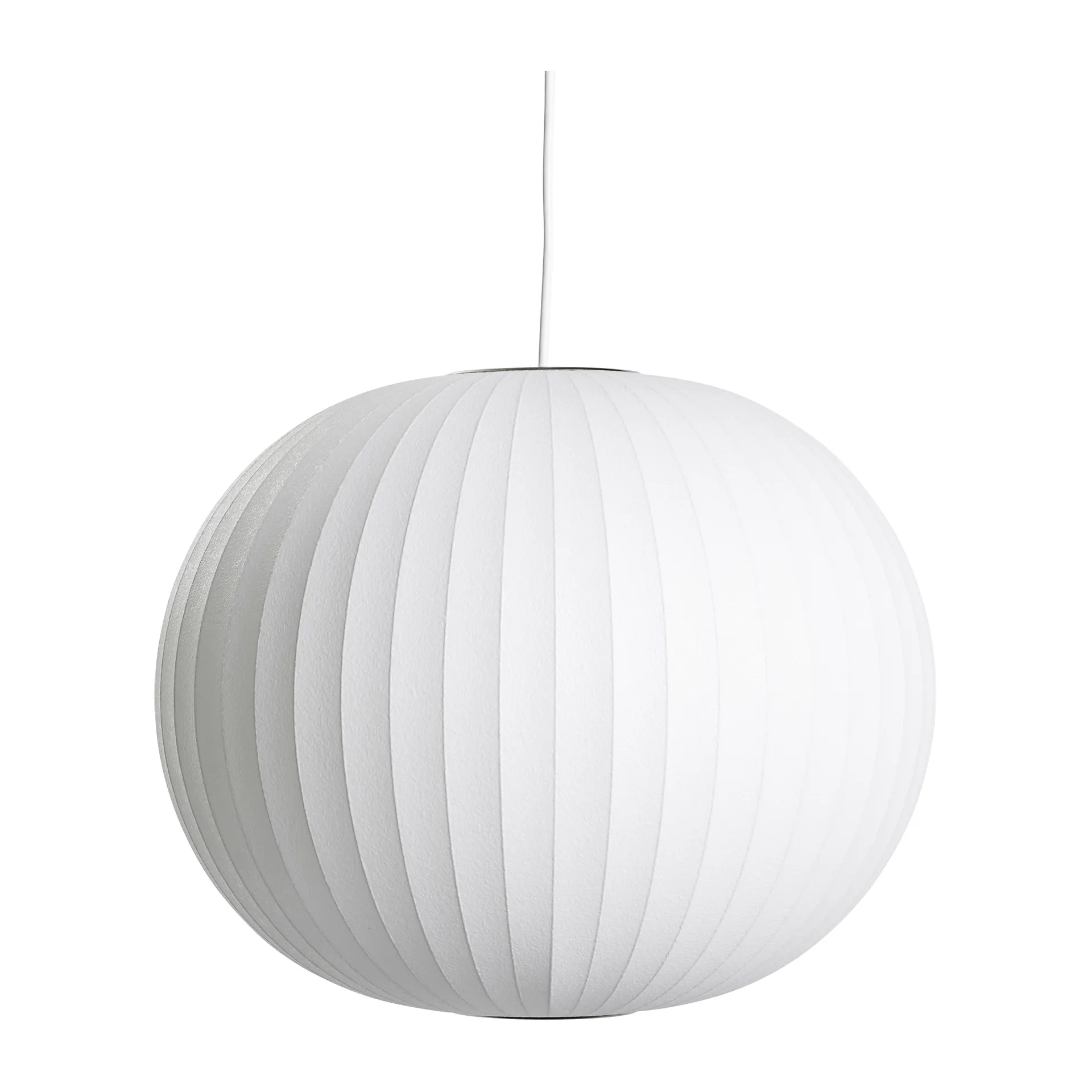 Lampada a sospensione Nelson Bubble Ball M, Bianco sporco HAY