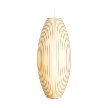 Lampada a sospensione Nelson Bubble Cigar L - Bianco sporco - HAY