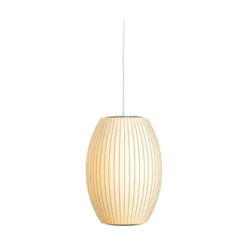 Lampada a sospensione Nelson Bubble Cigar S - Bianco sporco - HAY