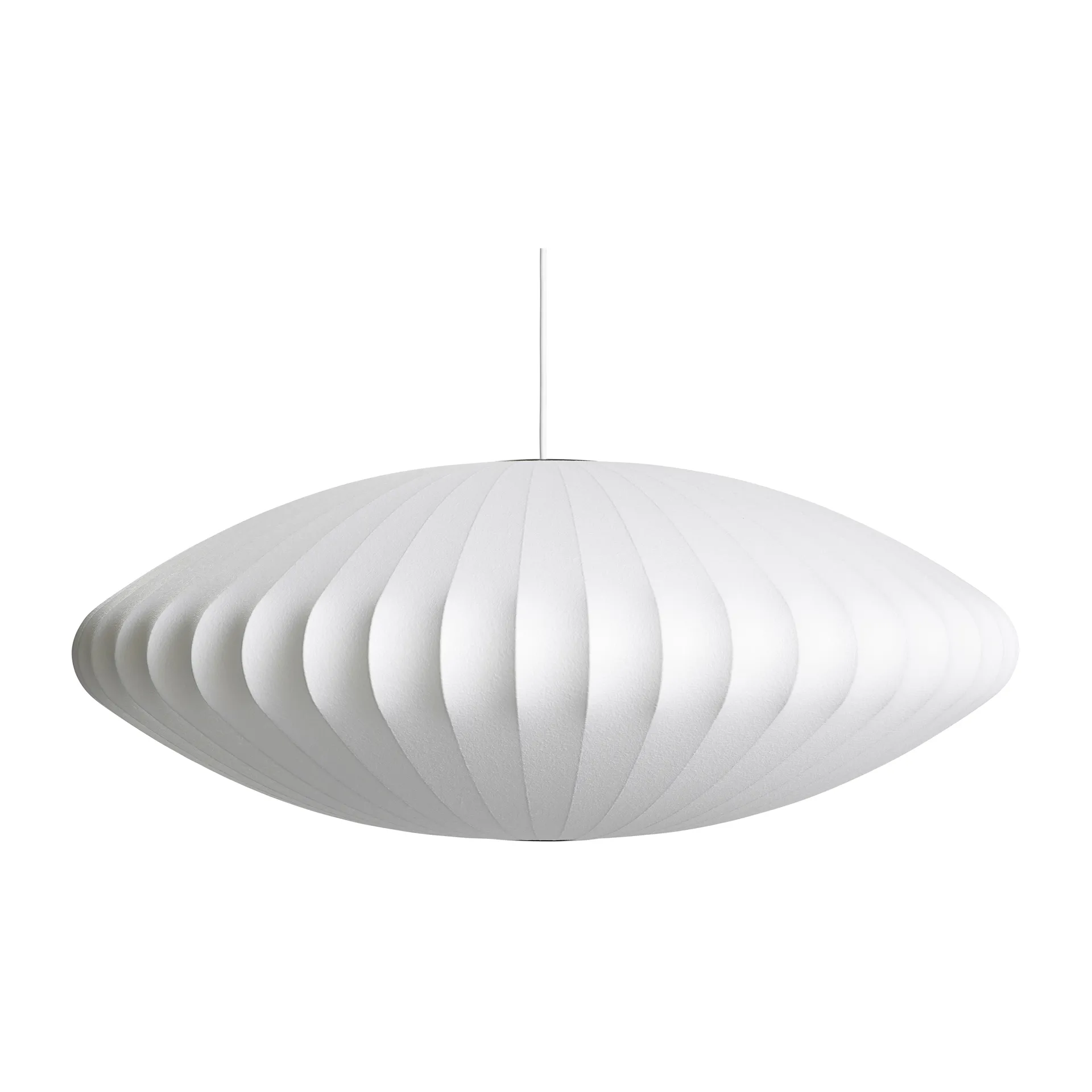Lampada a sospensione Nelson Bubble Saucer L, Bianco sporco HAY