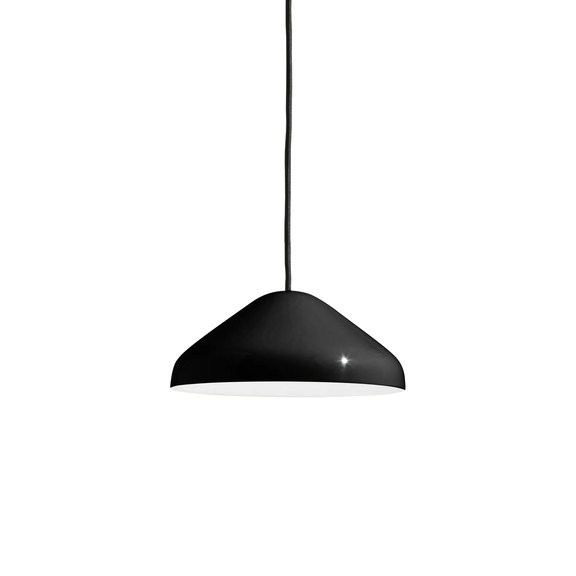 Lampada a sospensione Pao Steel Ø 23 cm, Soft black HAY