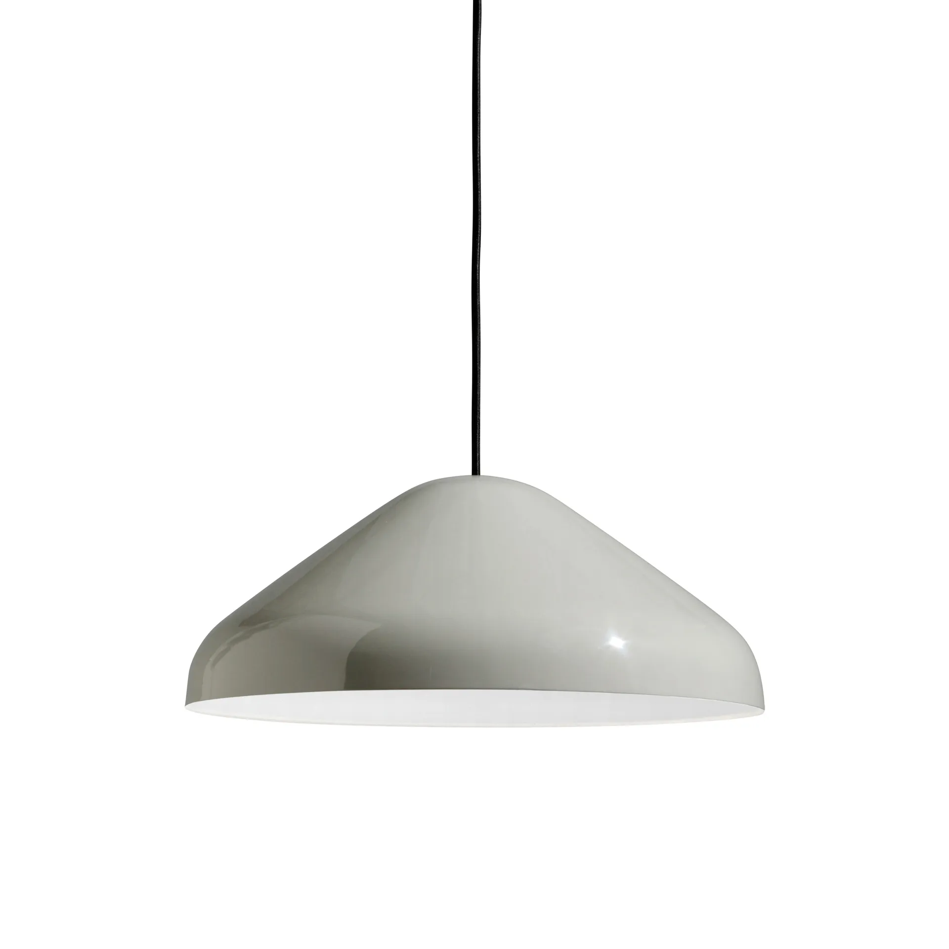 Lampada a sospensione Pao Steel Ø 35 cm, Cool grey HAY