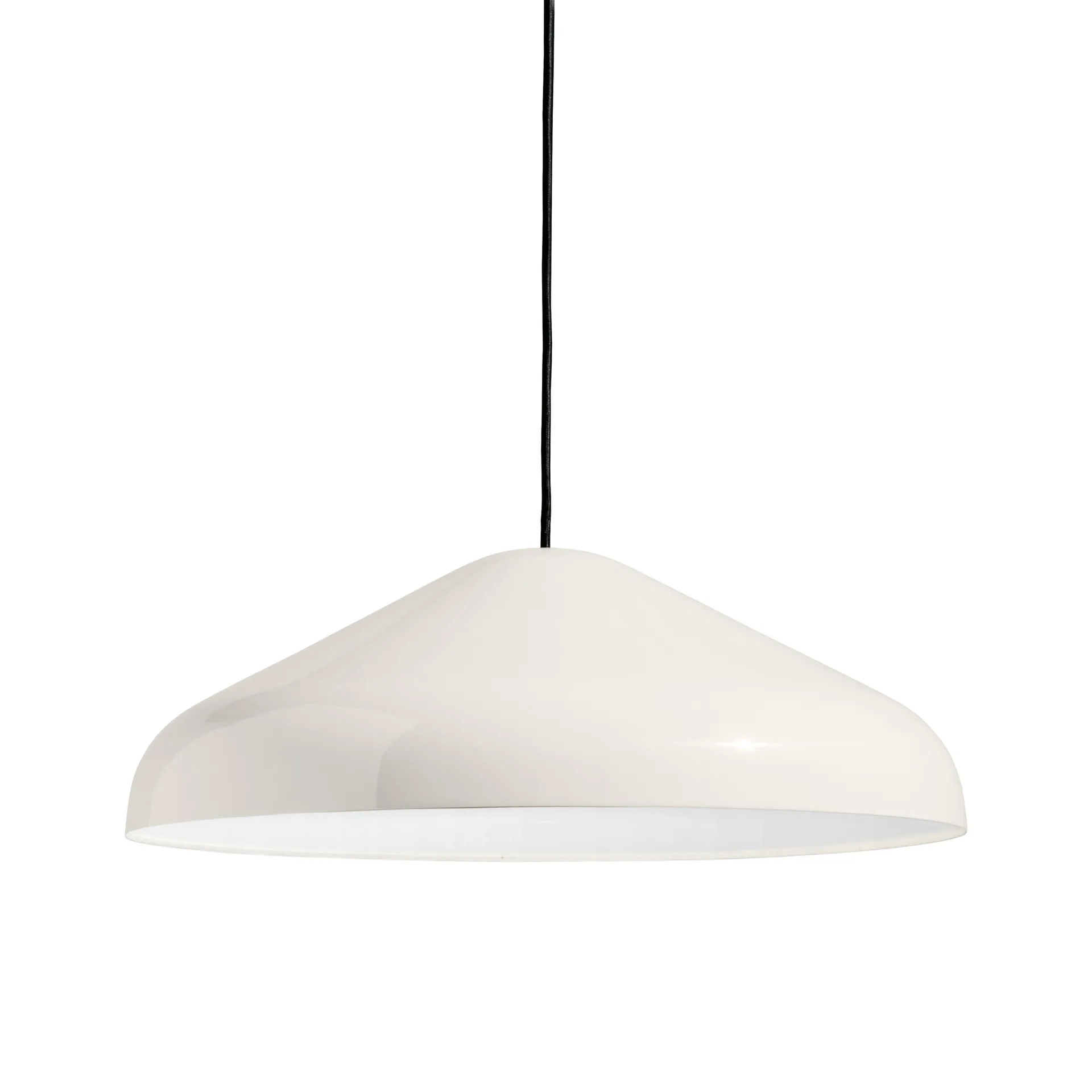 Lampada a sospensione Pao Steel Ø 47 cm, Bianco crema HAY