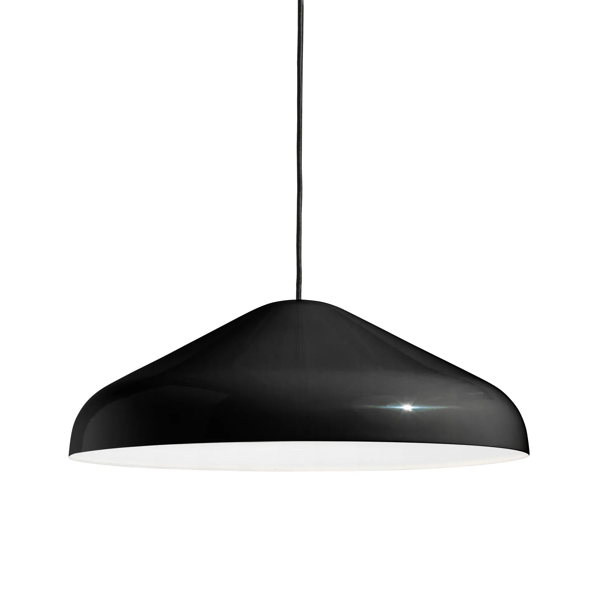 Lampada a sospensione Pao Steel Ø 47 cm, Soft black HAY