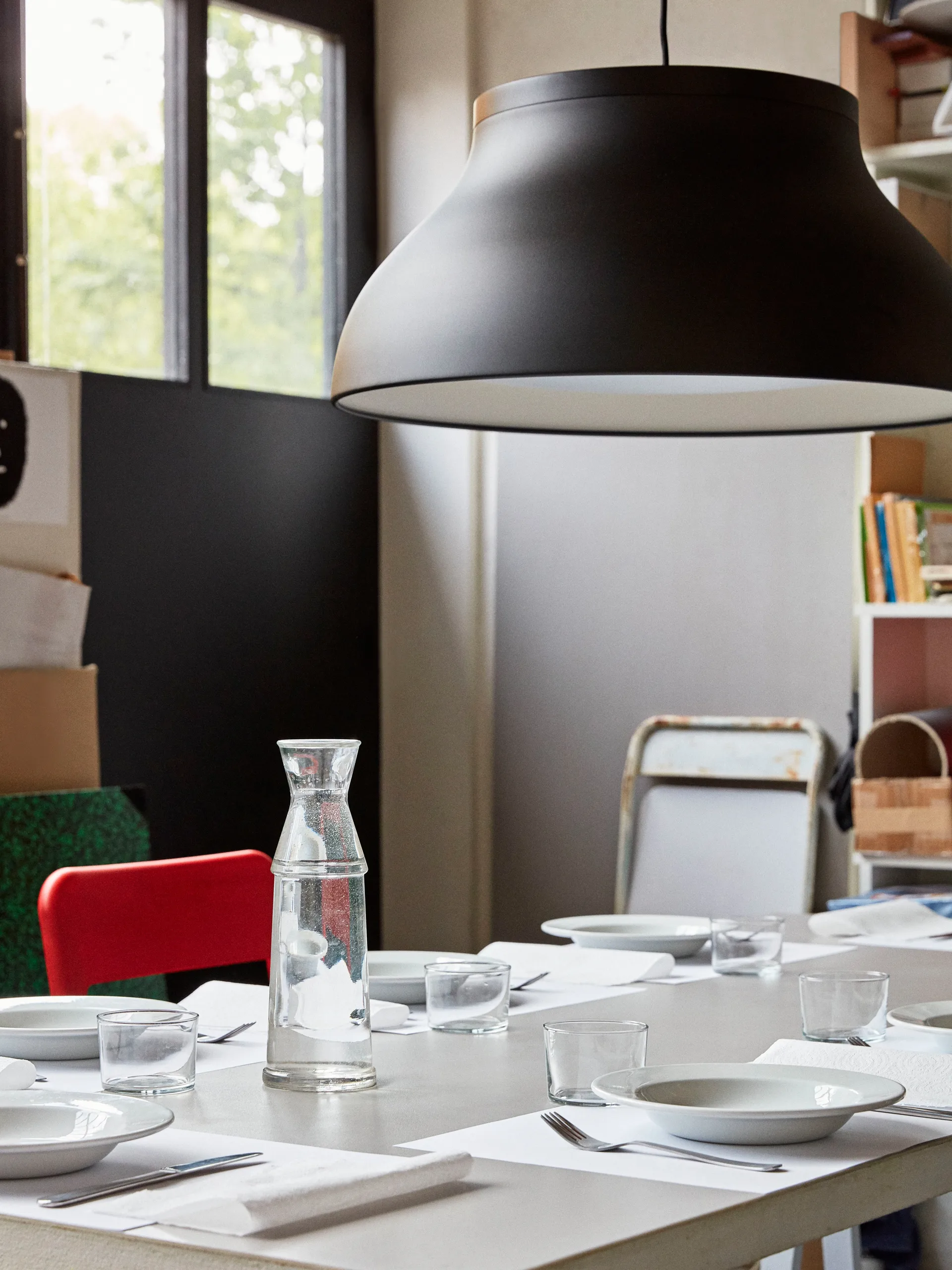 Lampada a sospensione PC L Ø 60 cm, Soft black HAY