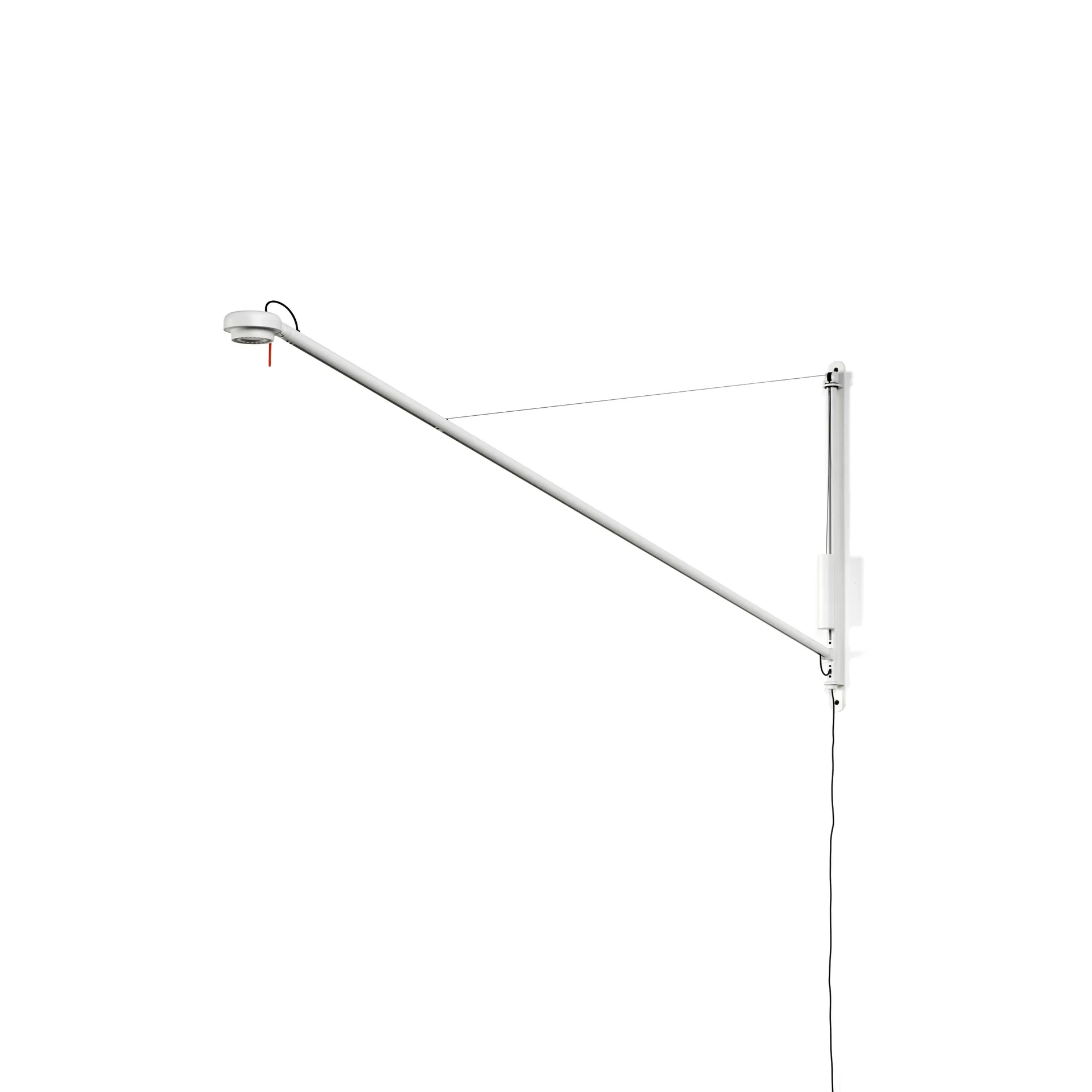 Lampada da parete Fifty-Fifty, Bianco crema HAY