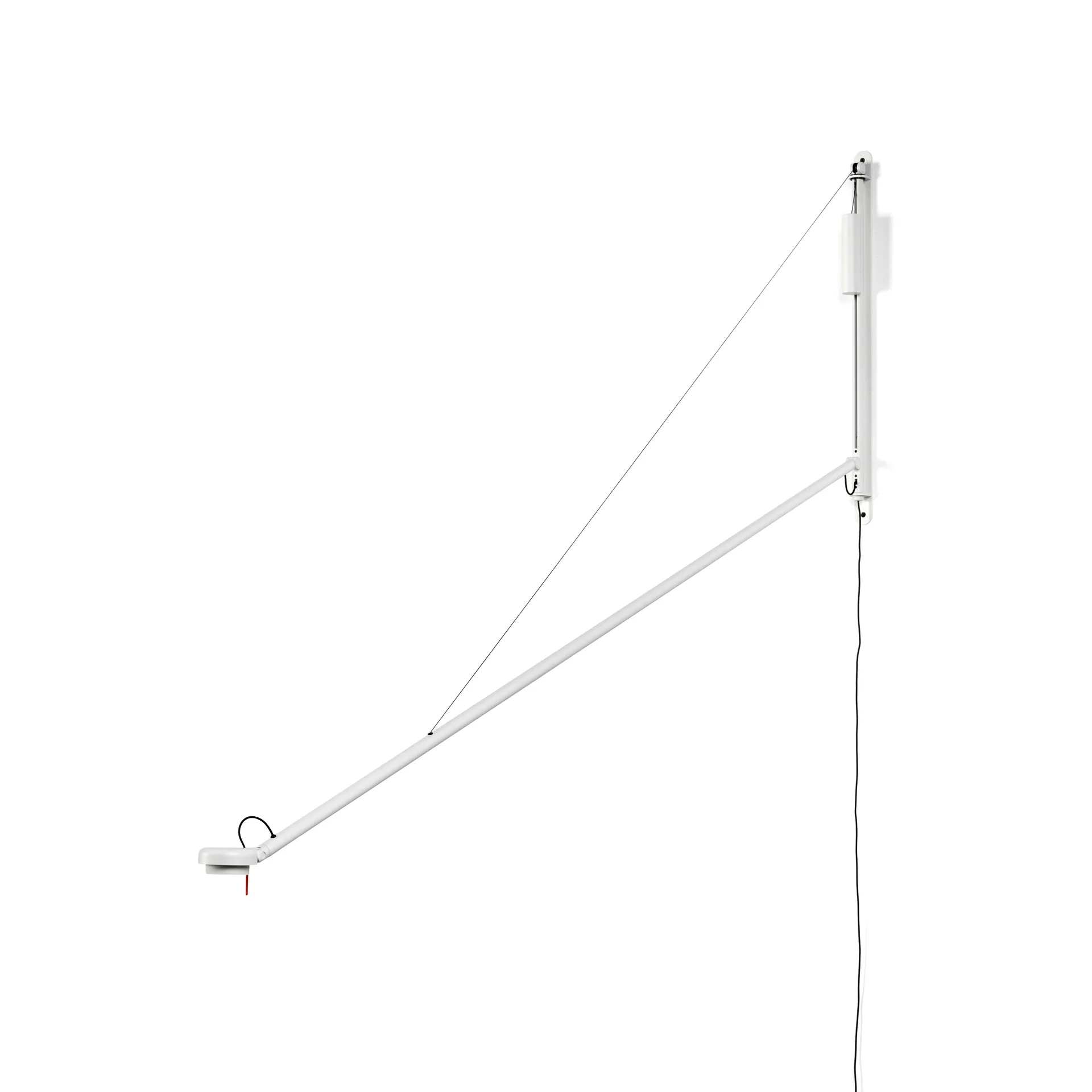 Lampada da parete Fifty-Fifty, Bianco crema HAY