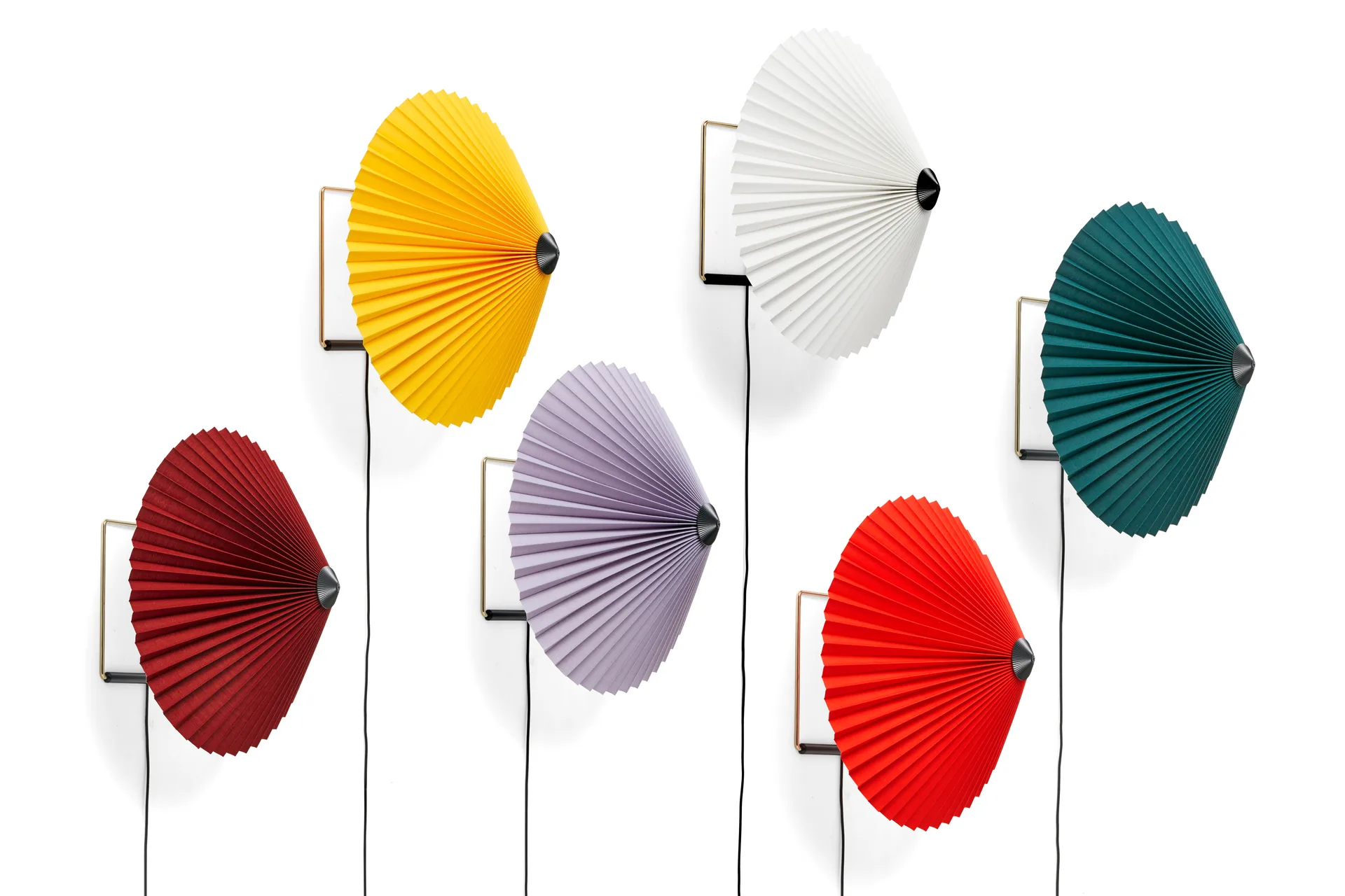 Lampada da parete Matin Ø 38 cm, White shade HAY