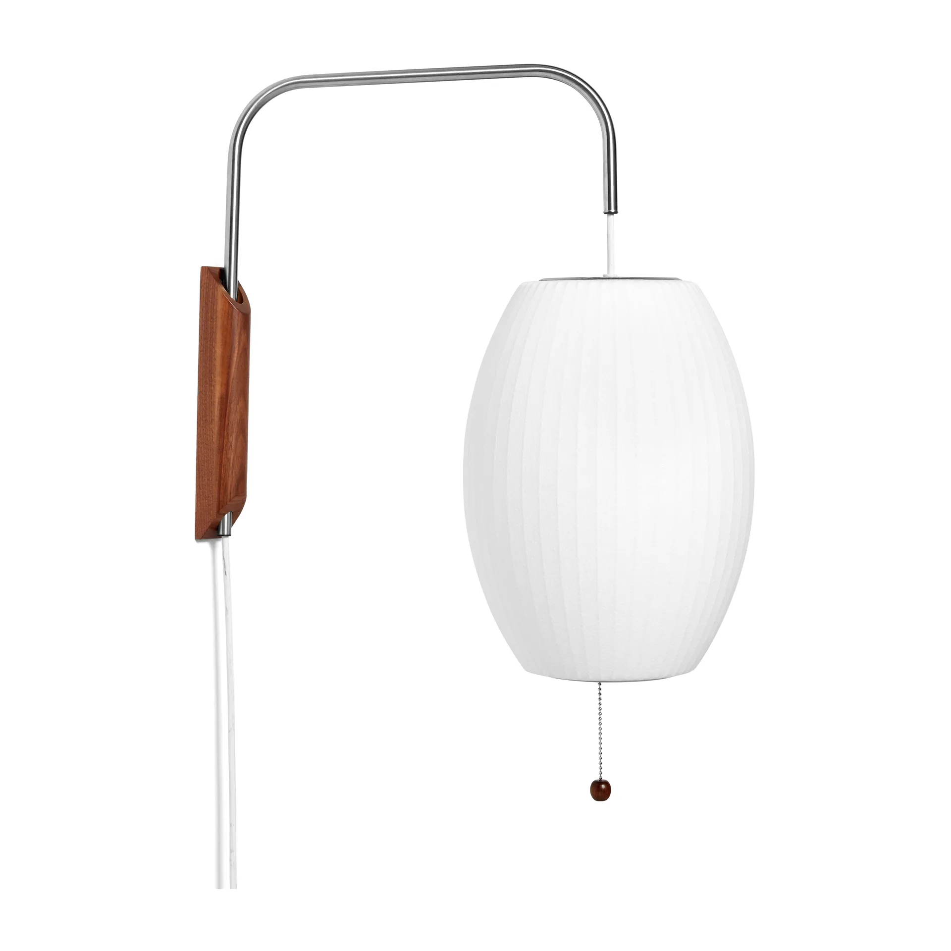 Lampada da parete Nelson Bubble Cigar, Bianco sporco HAY