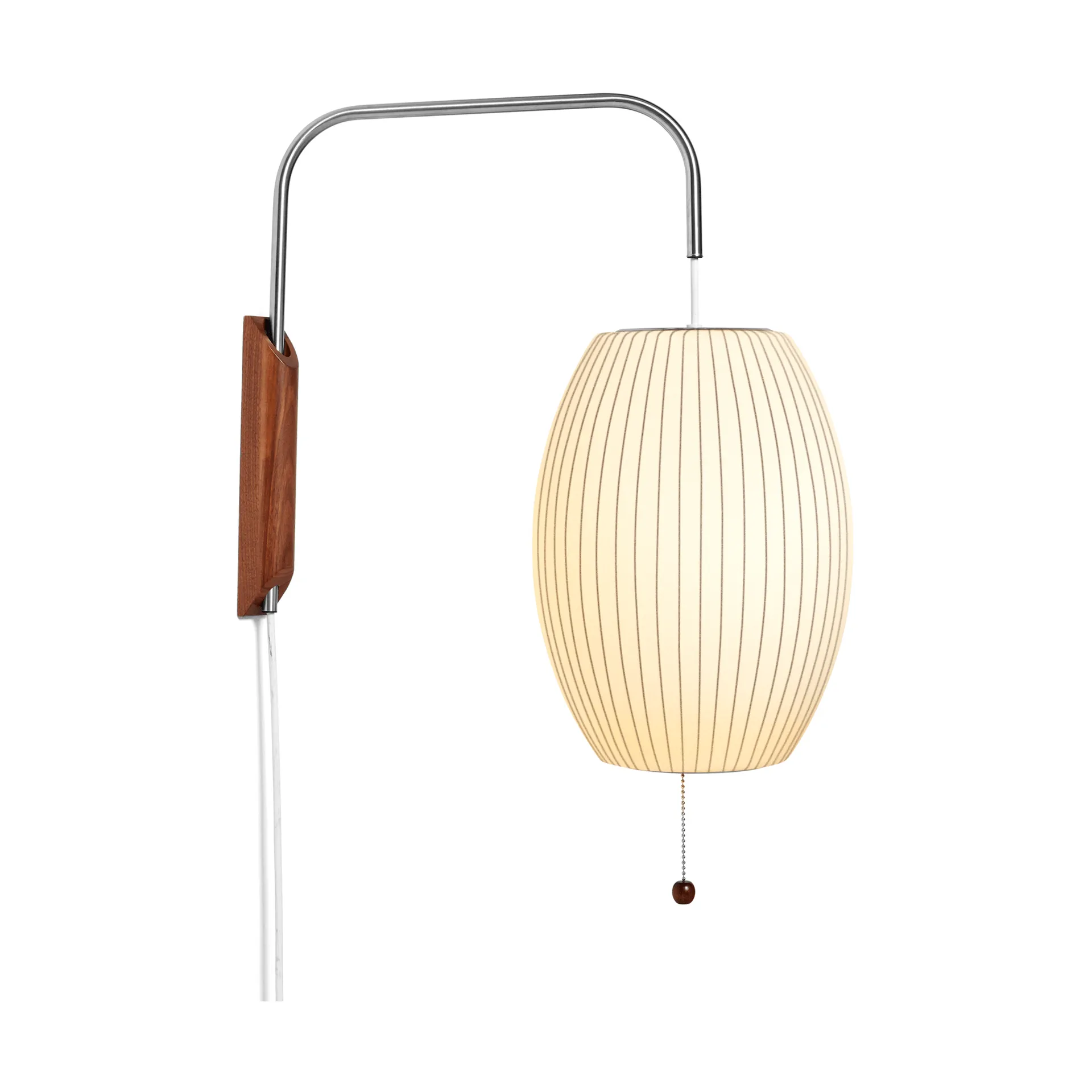 Lampada da parete Nelson Bubble Cigar, Bianco sporco HAY