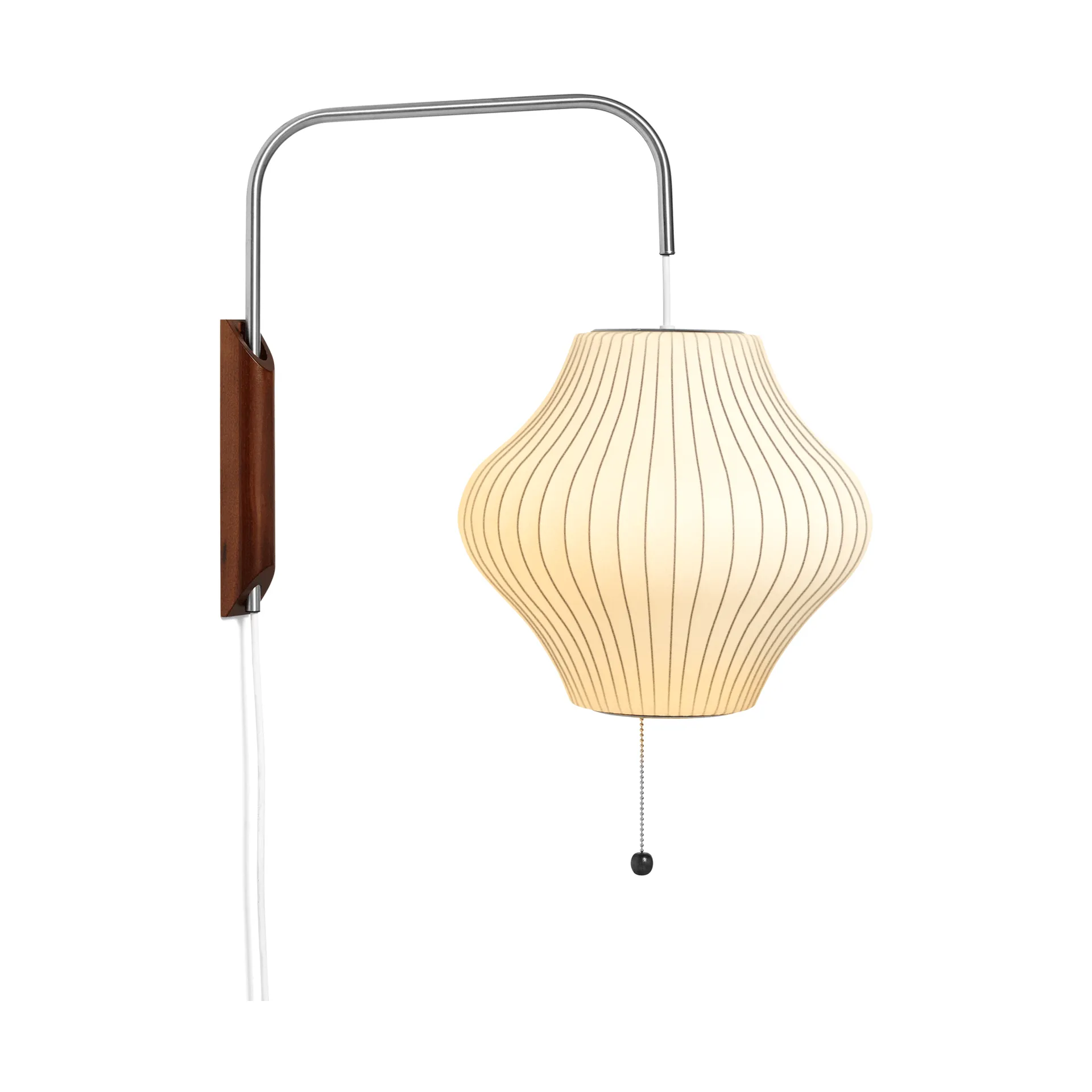 Lampada da parete Nelson Bubble Pear, Bianco sporco HAY
