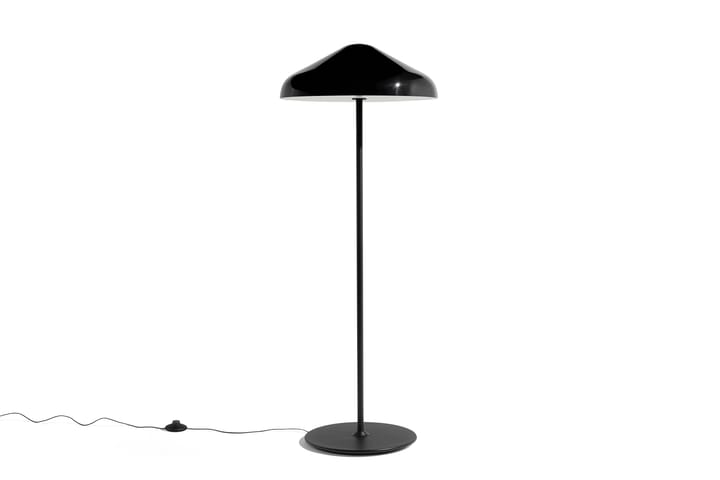 Lampada da pavimento Pao Steel Ø 47 cm - Soft black - HAY