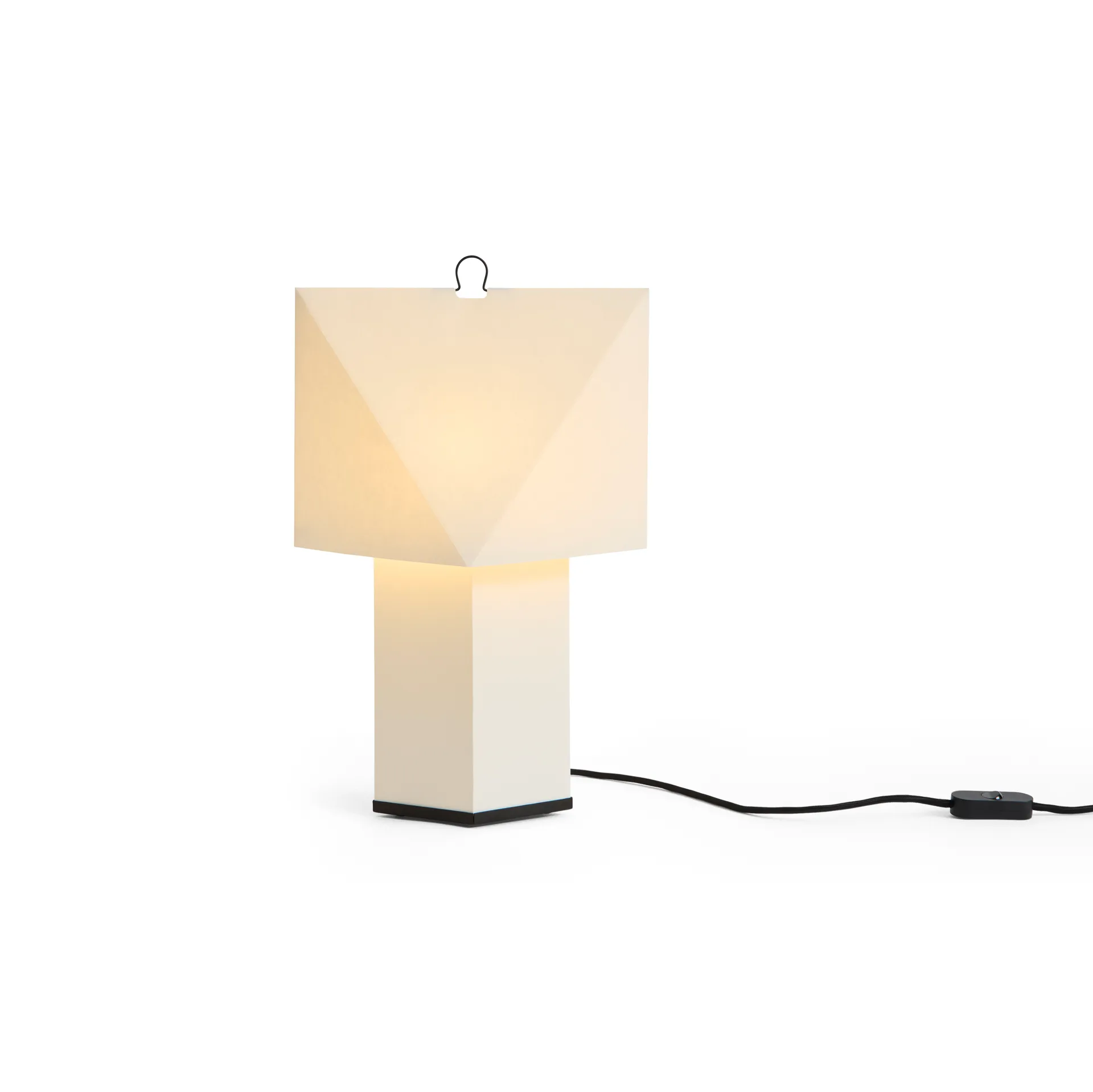 Lampada da tavolo Aplat, White, 44 cm HAY