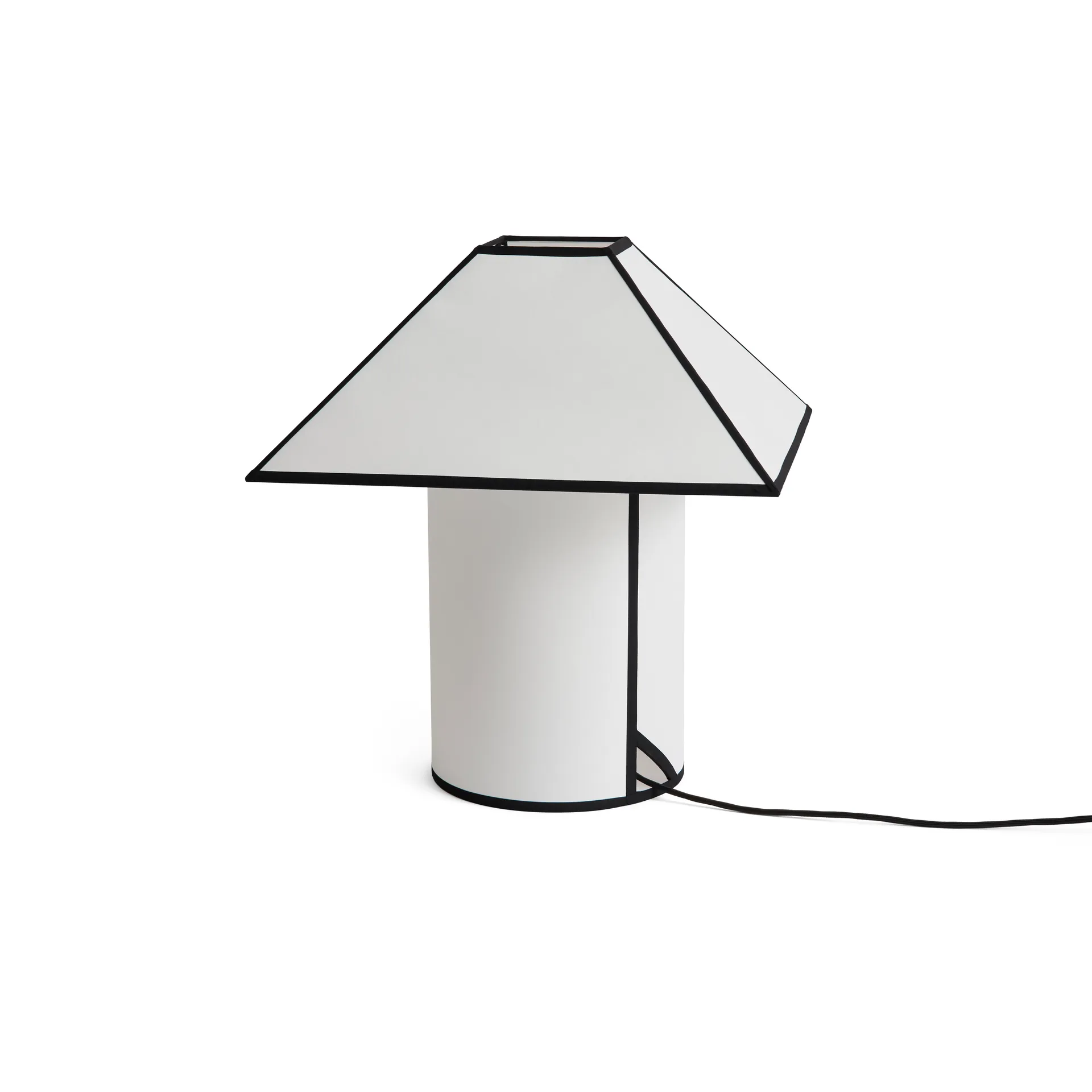 Lampada da tavolo Ava pyramid 45 cm, Bianco HAY