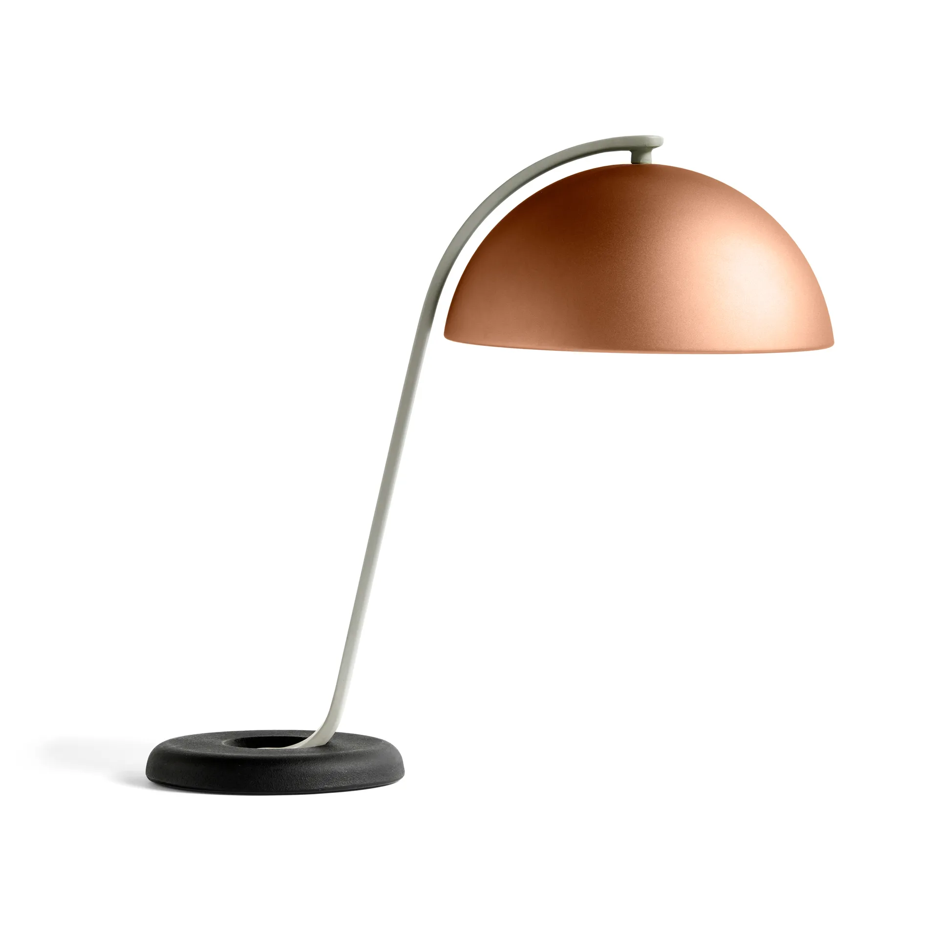 Lampada da tavolo Cloche, Mocca anodised HAY