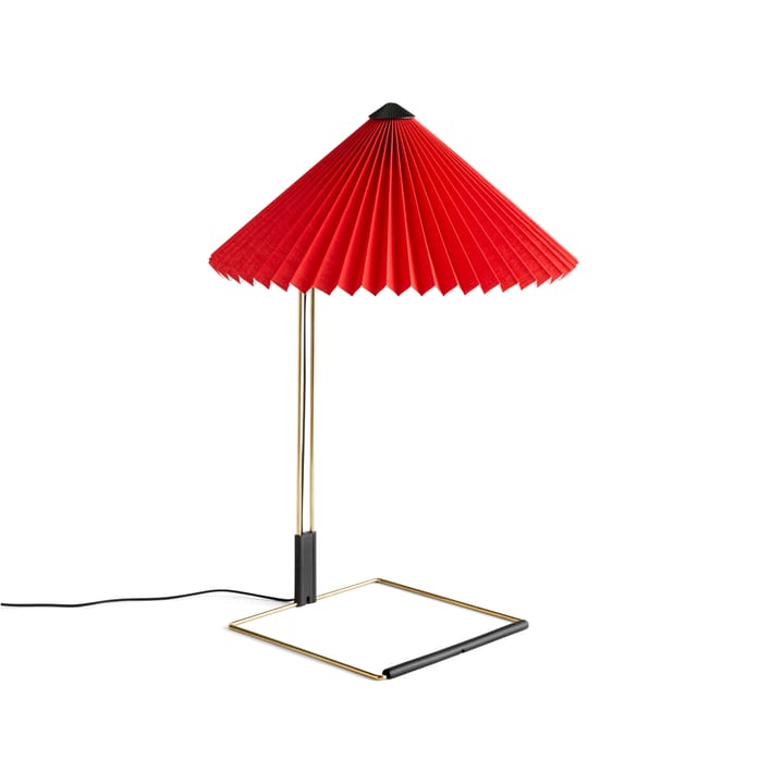 Lampada da tavolo Matin Ø 38 cm - Bright red shade - HAY