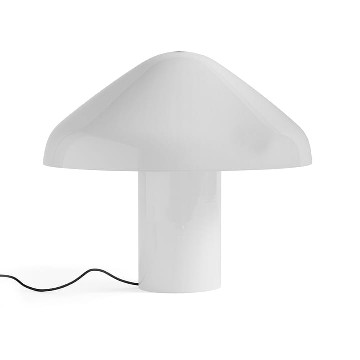 Lampada da tavolo Pao in vetro Ø 35 cm - Vetro opalino bianco - HAY
