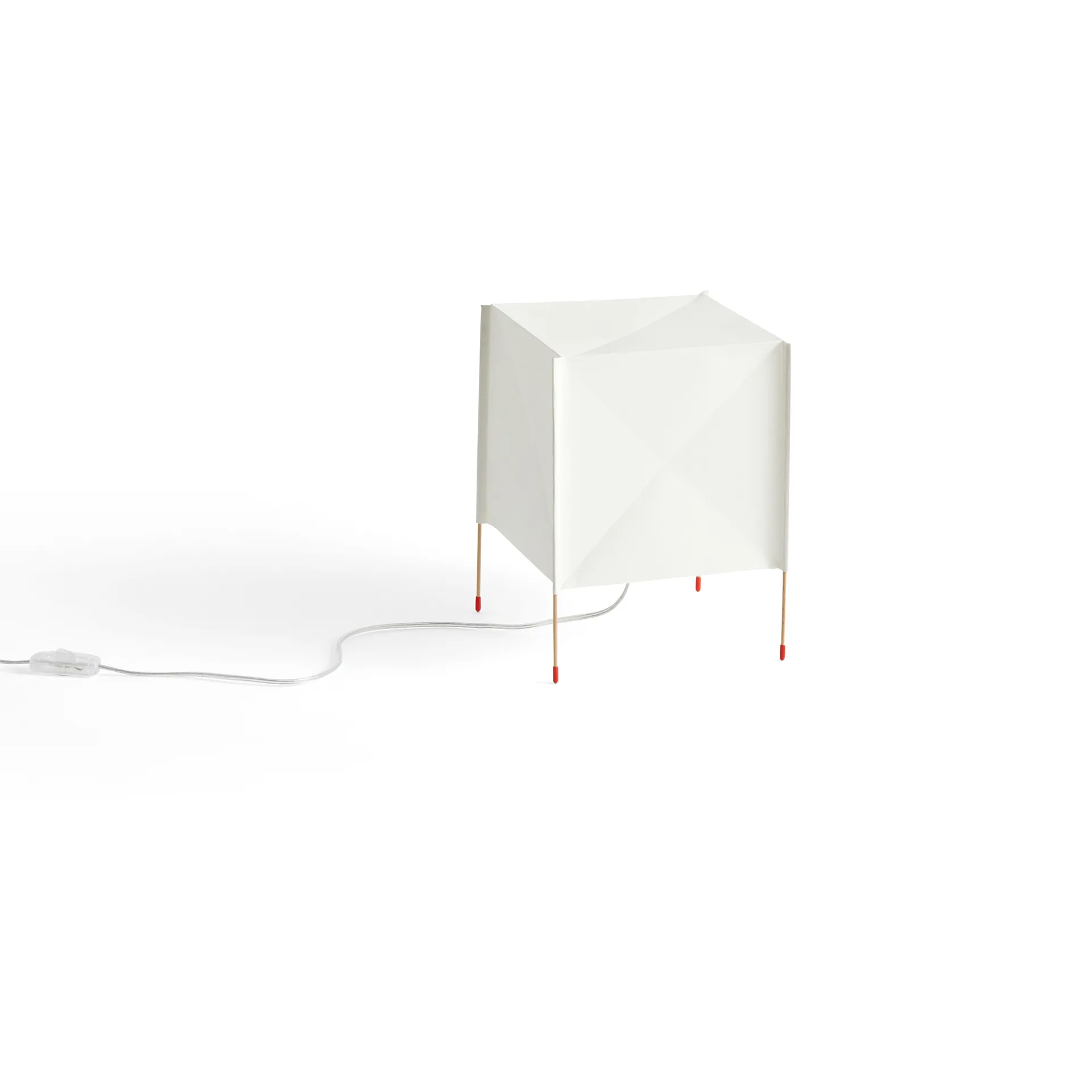 Lampada da tavolo Paper Cube, Bianco HAY