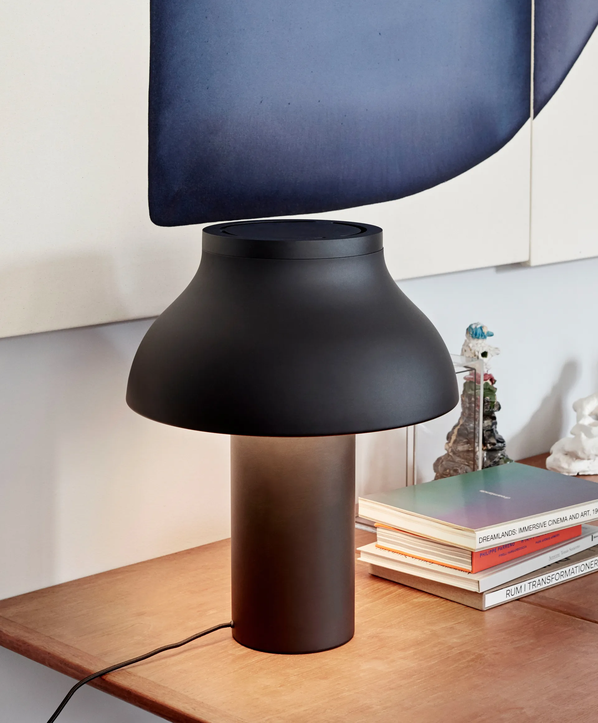 Lampada da tavolo PC L Ø 40 cm, Soft black HAY