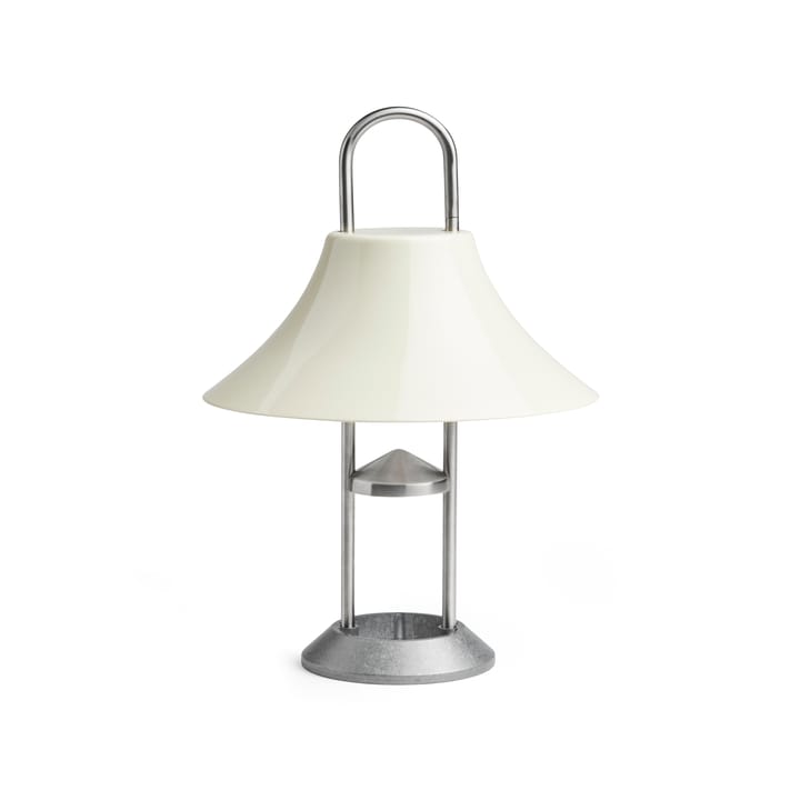 Lampada da tavolo portatile Mousqueton - Oyster white - HAY