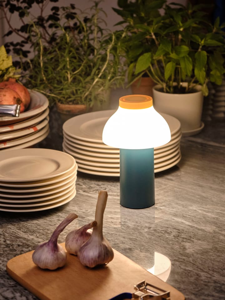 Lampada da tavolo portatile PC, Ocean green HAY