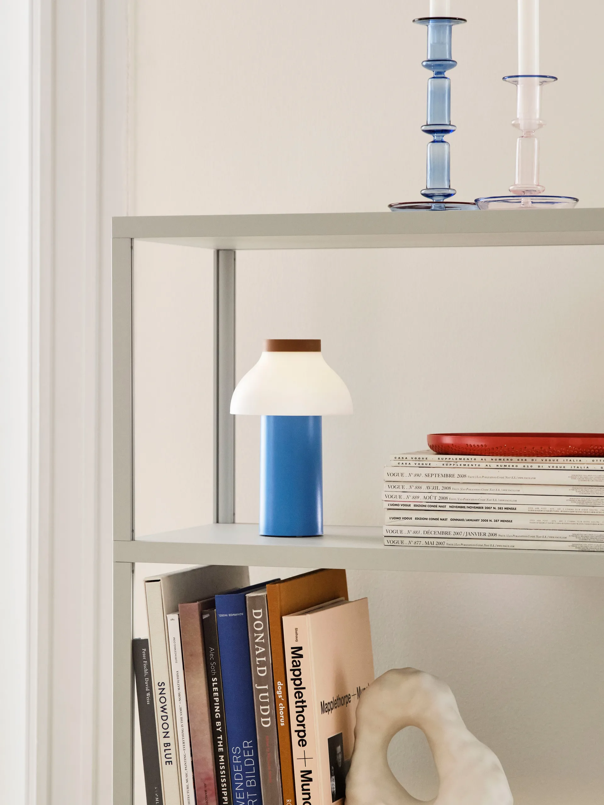 Lampada da tavolo portatile PC, Sky blue HAY