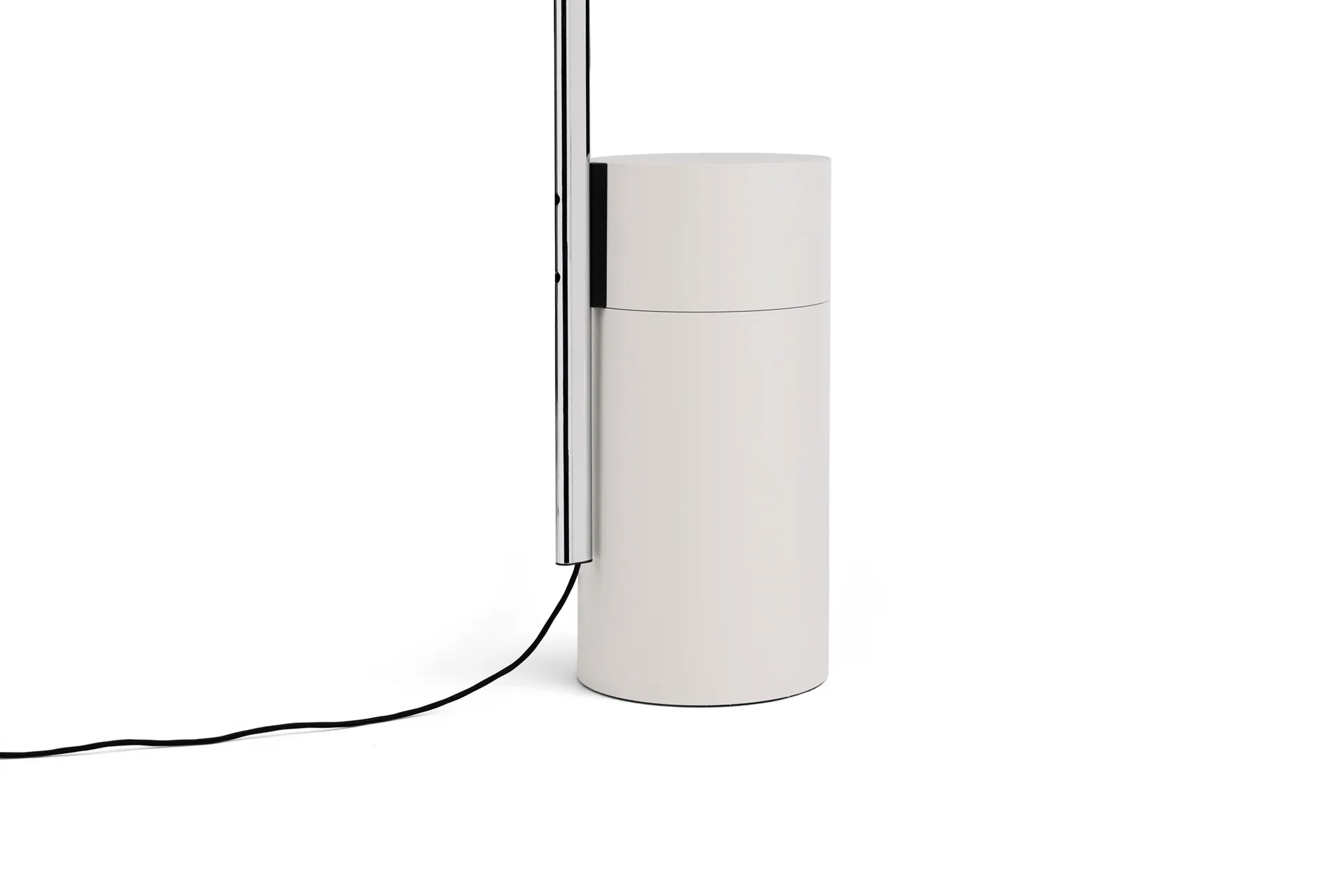 Lampada da terra Compass, Argentato HAY