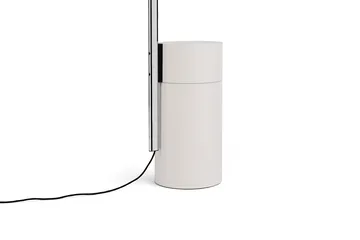 Lampada da terra Compass - Argentato - HAY