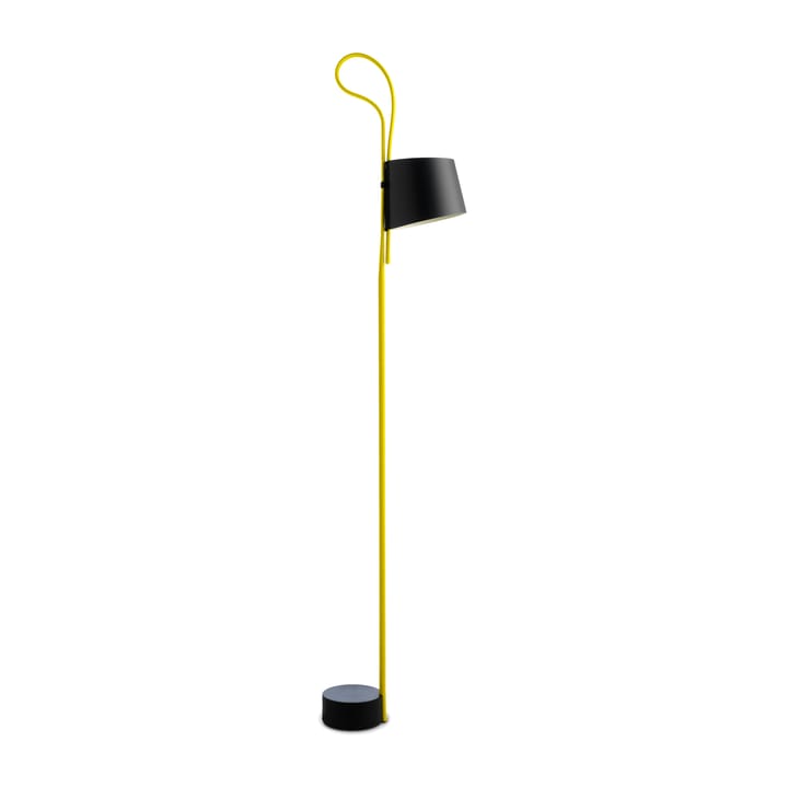 Lampada da terra Rope Trick, Nero-giallo HAY