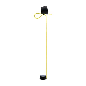 Lampada da terra Rope Trick - Nero-giallo - HAY