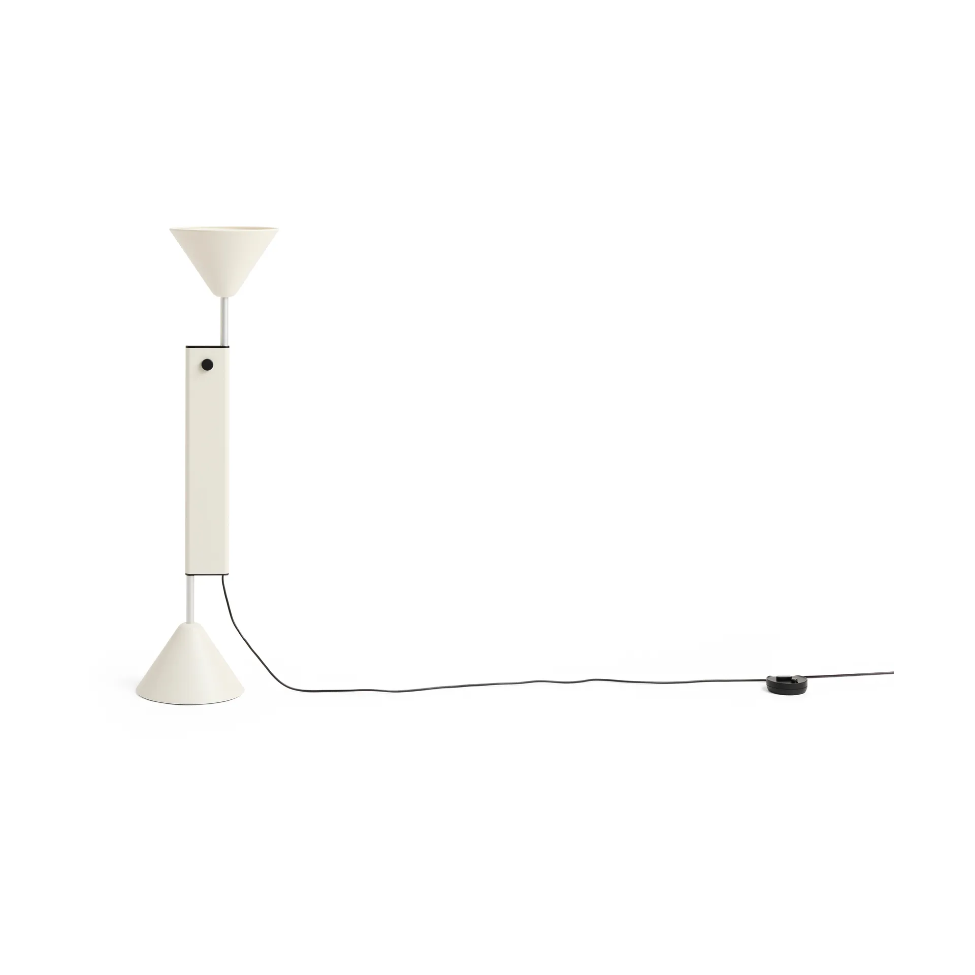Lampada da terra Twist 200 cm, Bianco crema HAY