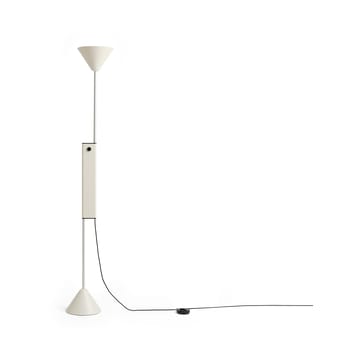 Lampada da terra Twist 200 cm - Bianco crema - HAY