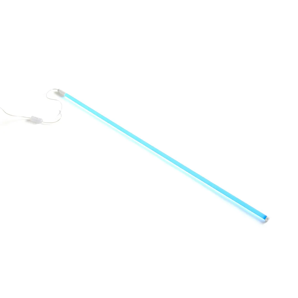 Lampada fluorescente Neon Tube Slim 120 cm, Blu, 120 cm HAY