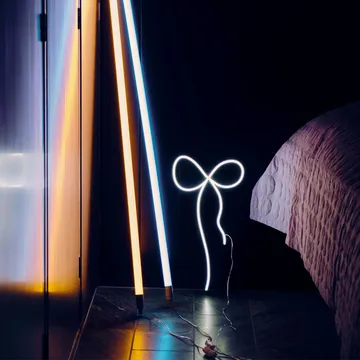 Lampada fluorescente Neon Tube Slim 120 cm - Blu, 120 cm - HAY