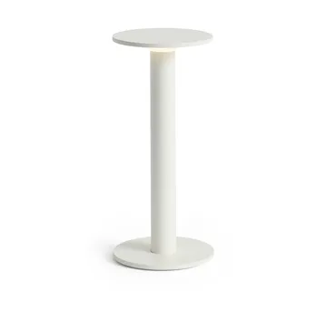 Lampada portatile Host - Bianco crema, 22 cm - HAY