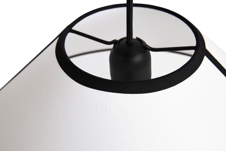 Lampadario Ava Cone 60 cm, Bianco HAY