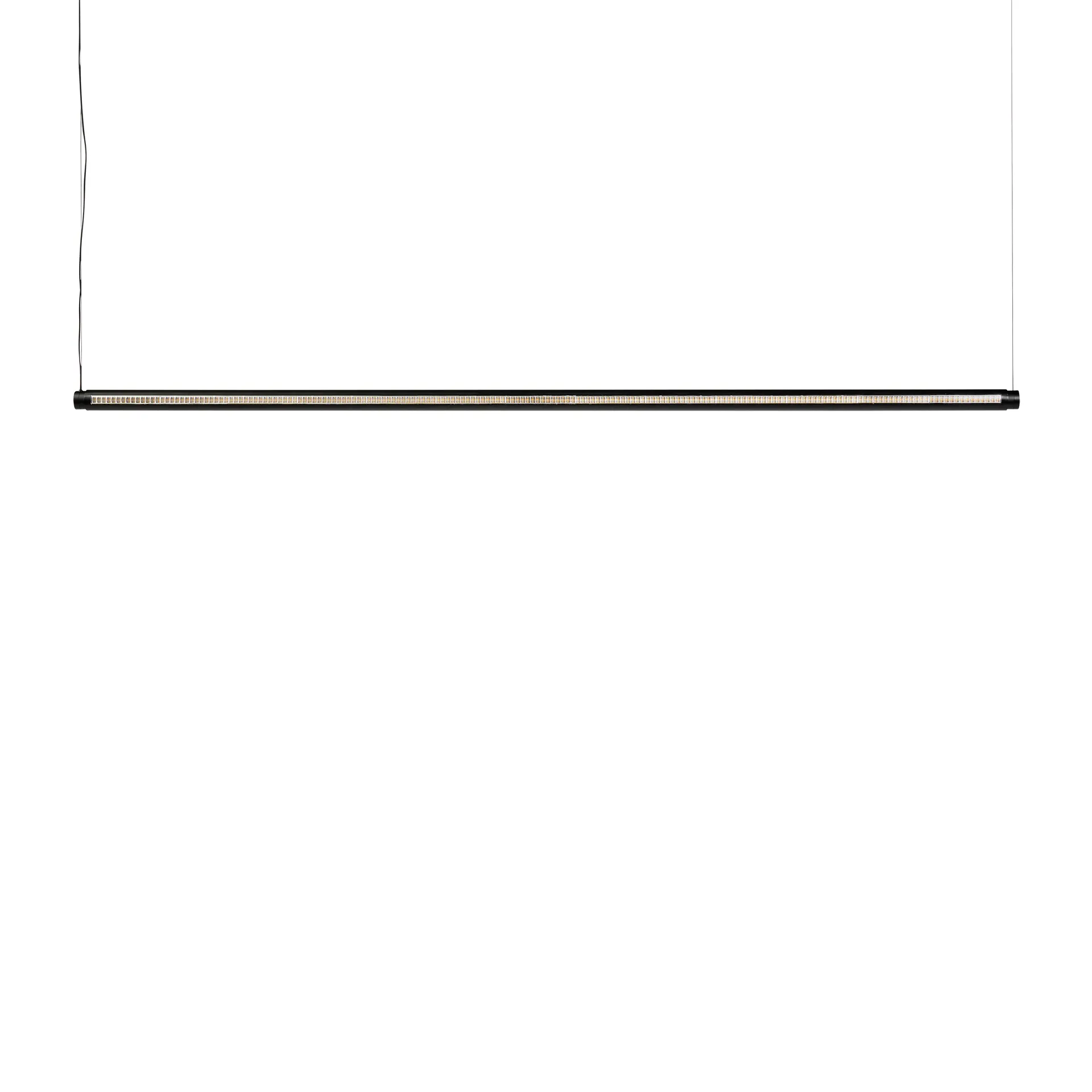 Lampadario Factor Linear 1500 direzionale, Soft black HAY