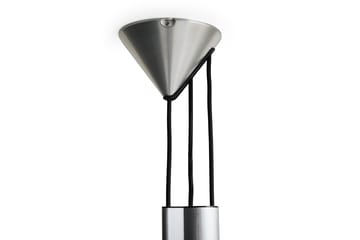 Lampadario regolabile 43 cm Compass  - Alluminio spazzolato - HAY